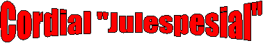 Cordial "Julespesial"