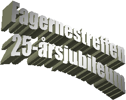 Fagernestreffen
25-rsjubileum